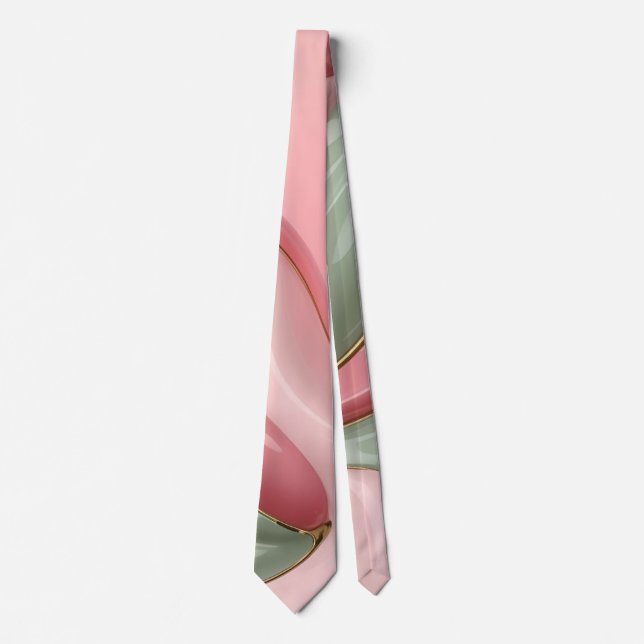 Tie in stylish abstract graphic (Front)