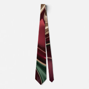 Tie in stylish abstract graphic