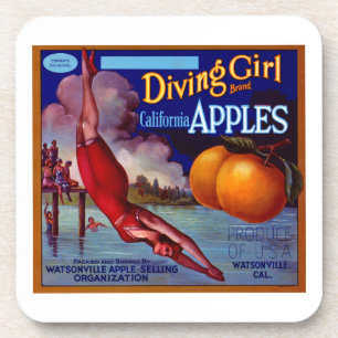 Tie-It-On Pears Coaster