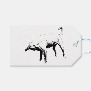 Tie‑On Curious Spark Gift Tags