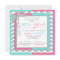 Tie or Tutu & Chevron Print Gender Reveal Party