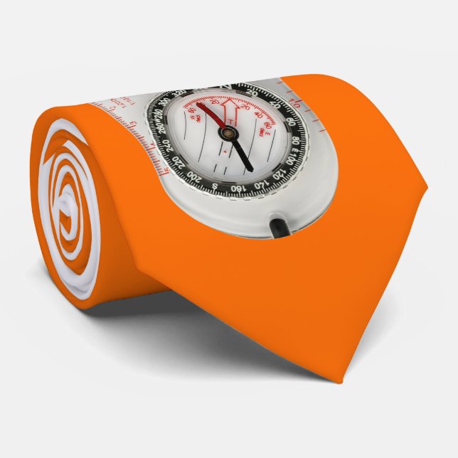 Tie - Orienteering compass (Rolled)