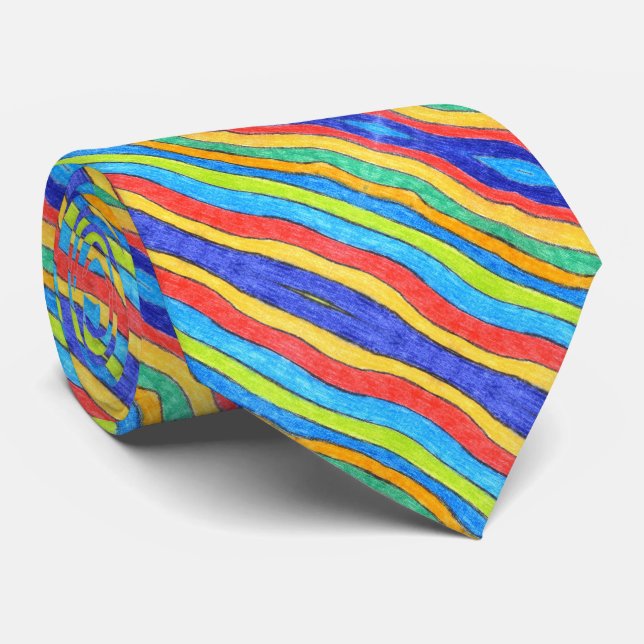 Tie - Rainbow series (Rolled)