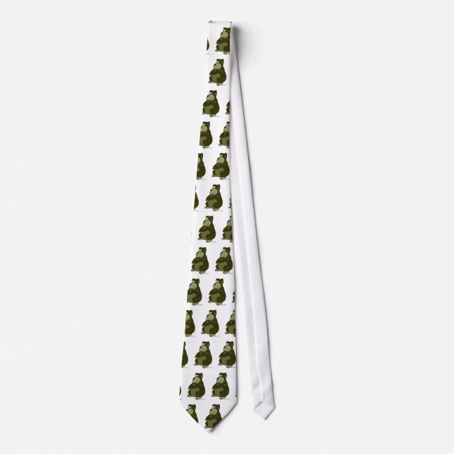 Tie: Sulking Gorilla Tie (Front)