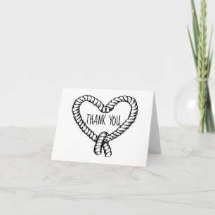 Tie-the-Knot Thank You card