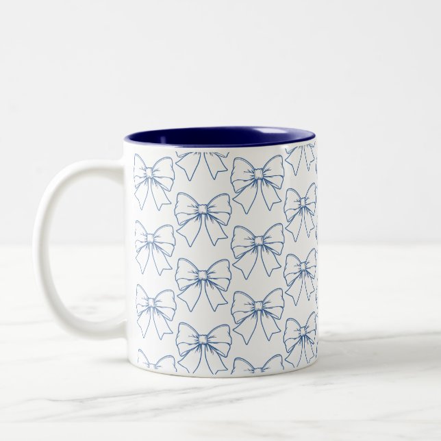 Tie Two-Tone Coffee Mug (Left)