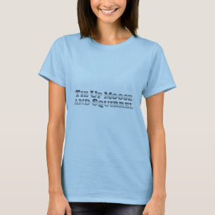 Tie Up Moose and Squirrel - Basic T-Shirt