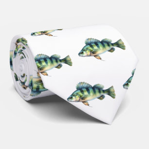 Tie - Watercolor Series: Perch