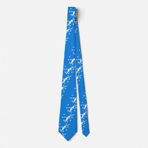 Tie with Flag of Corpus Christi, Texas, USA