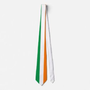 Tie with Flag of Ireland