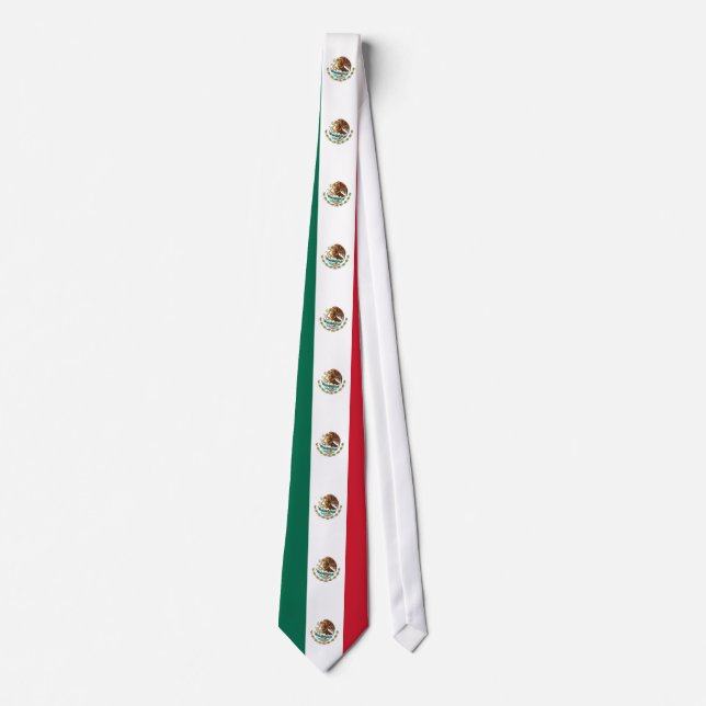 Tie with Flag of Mexico (Front)