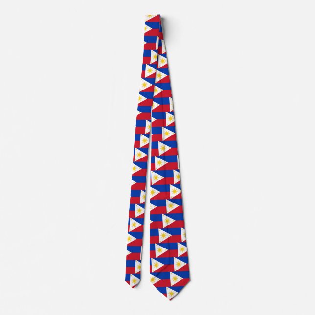 Tie with Flag of Philippines (Back)
