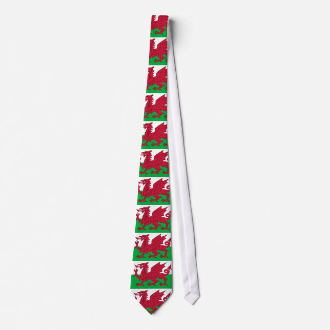 Tie with Flag of Wales (Front)