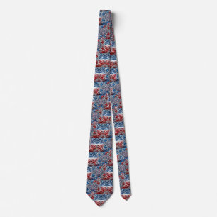 Tie with French Colours Design