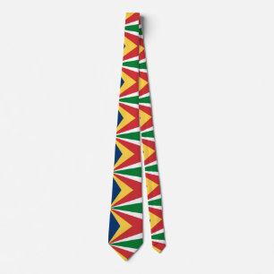 Tie with Seychelles Colours Design