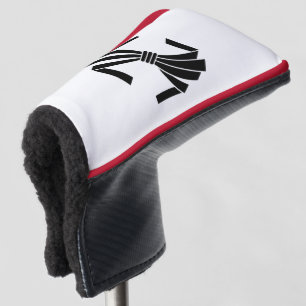 Tied noshi golf head cover