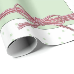 Tied with a Bow Wrapping Paper