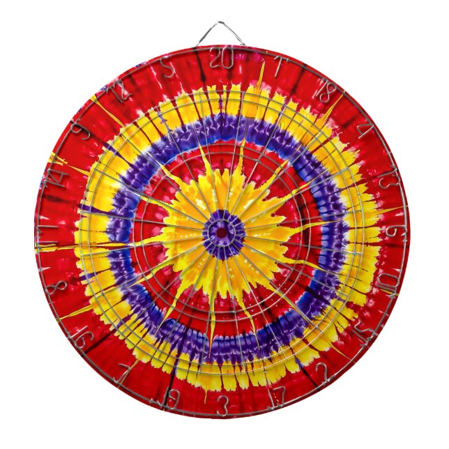 tiedye dartboard (Front)