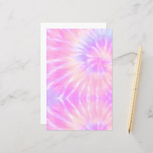 Tiedye Pastel Rainbow Spiral Hippie Tie Dye