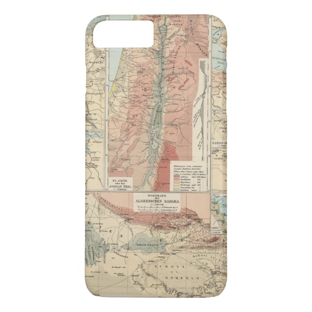 Tieflander Atlas Map Case-Mate iPhone Case (Back)