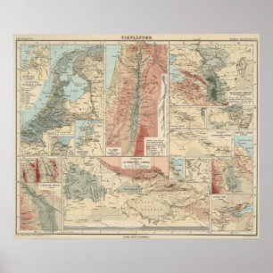 Tieflander Atlas Map Poster