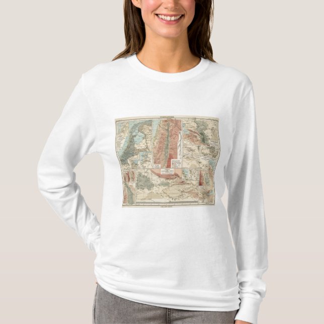 Tieflander Atlas Map T-Shirt (Front)