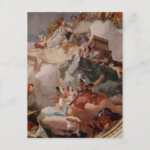 Tiepolo, Giovanni Battista Fresken im k?niglichen Postcard