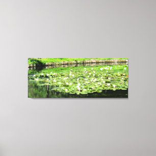Tiergarten Water Lillies Canvas Print
