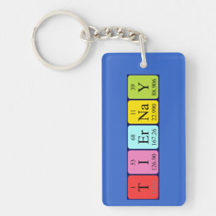Tiernay periodic table name keyring