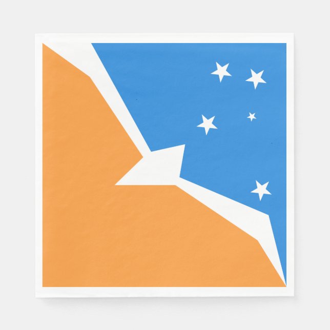 Tierra del Fuego Napkin (Front)