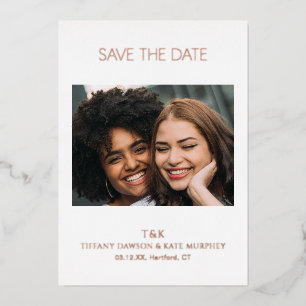 Tiffany Bold Faire-Part de Mariage Moderne
