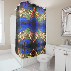 Tiffany Dogwood Stained Glass