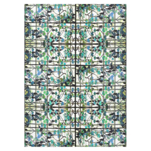 Tiffany Grapes Vineyard Stained Glass Tablecloth
