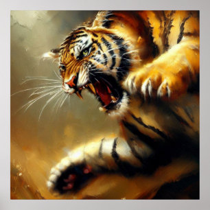 Tiger (12) Wild Cat Poster