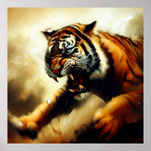 Tiger (14) Wild Cat Poster