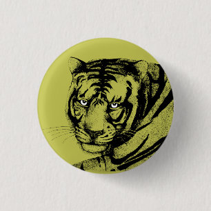 TIGER 1 INCH ROUND BUTTON