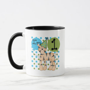 Tiger 1st Birthday T-shirts and Gifts Mug