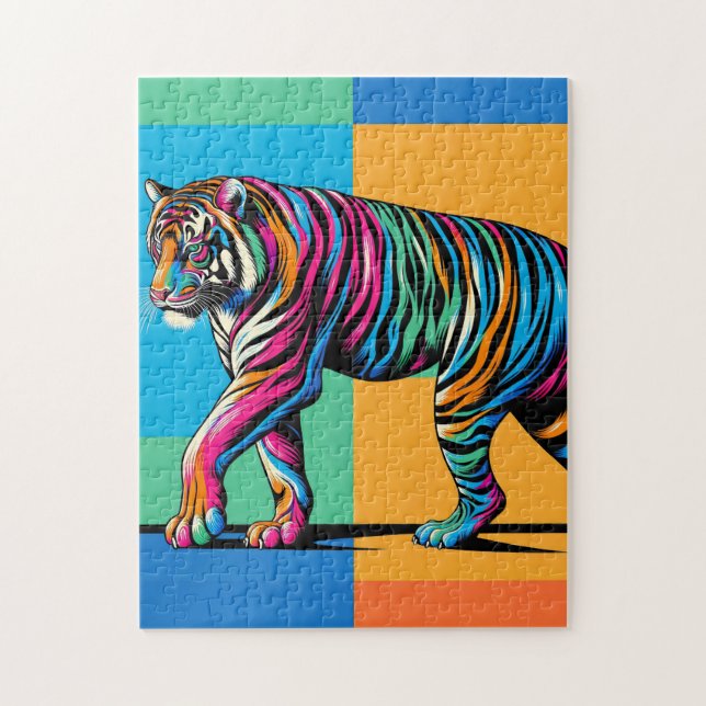 Tiger 250 Piece Puzzle (Vertical)