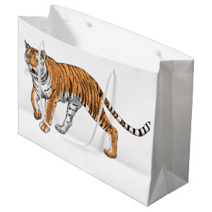 Tiger 2 large gift bag