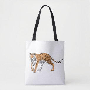 Tiger 2 tote bag