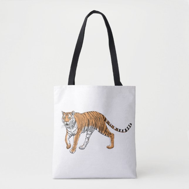 Tiger 2 tote bag (Front)
