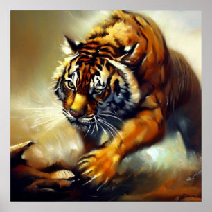Tiger (8) Wild Cat Poster