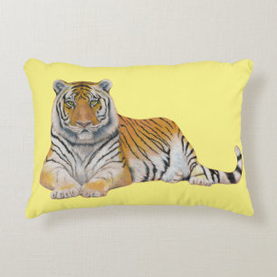 Tiger Accent Pillow