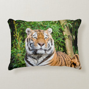 Tiger Accent Pillow