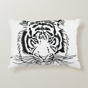 tiger accent pillow