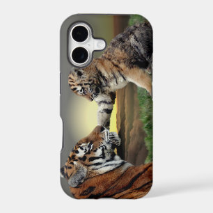 Tiger and Cub iPhone 5 Case-Mate Case