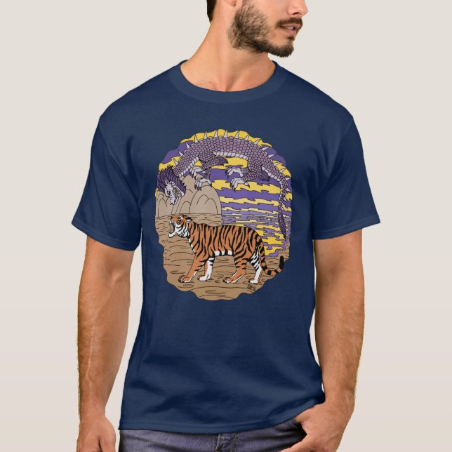 Tiger and Dragon T-Shirt (Front)