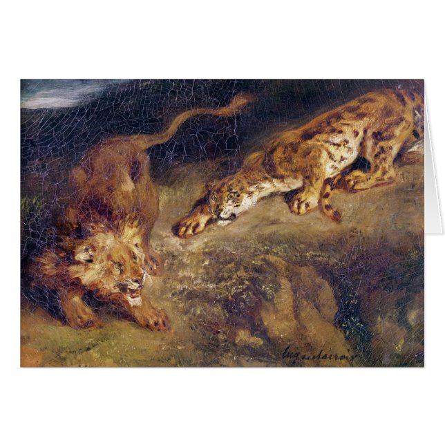 Tiger and Lion (Front Horizontal)