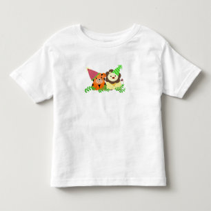 Tiger and Lion Party Animals Toddler T-shirt