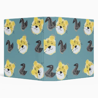 Tiger and Magpie 3 Ring Binder
